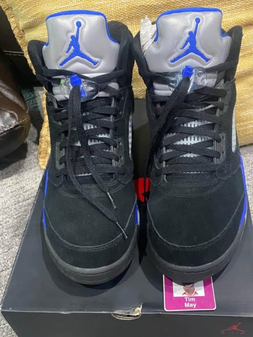 Jordan Retro 5 “Racer Blue” – Size 15 – Excellent Condition – With Box
